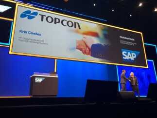Topcon and SAP demonstrate infrastructure digitalization