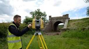 BLOG: Topcon and Precision Geomatics Ltd help get historic railway bridge back on track